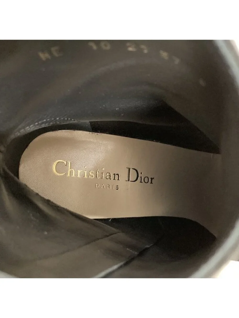 Dior Suede Ankle Boots Black - Picture 7 of 12